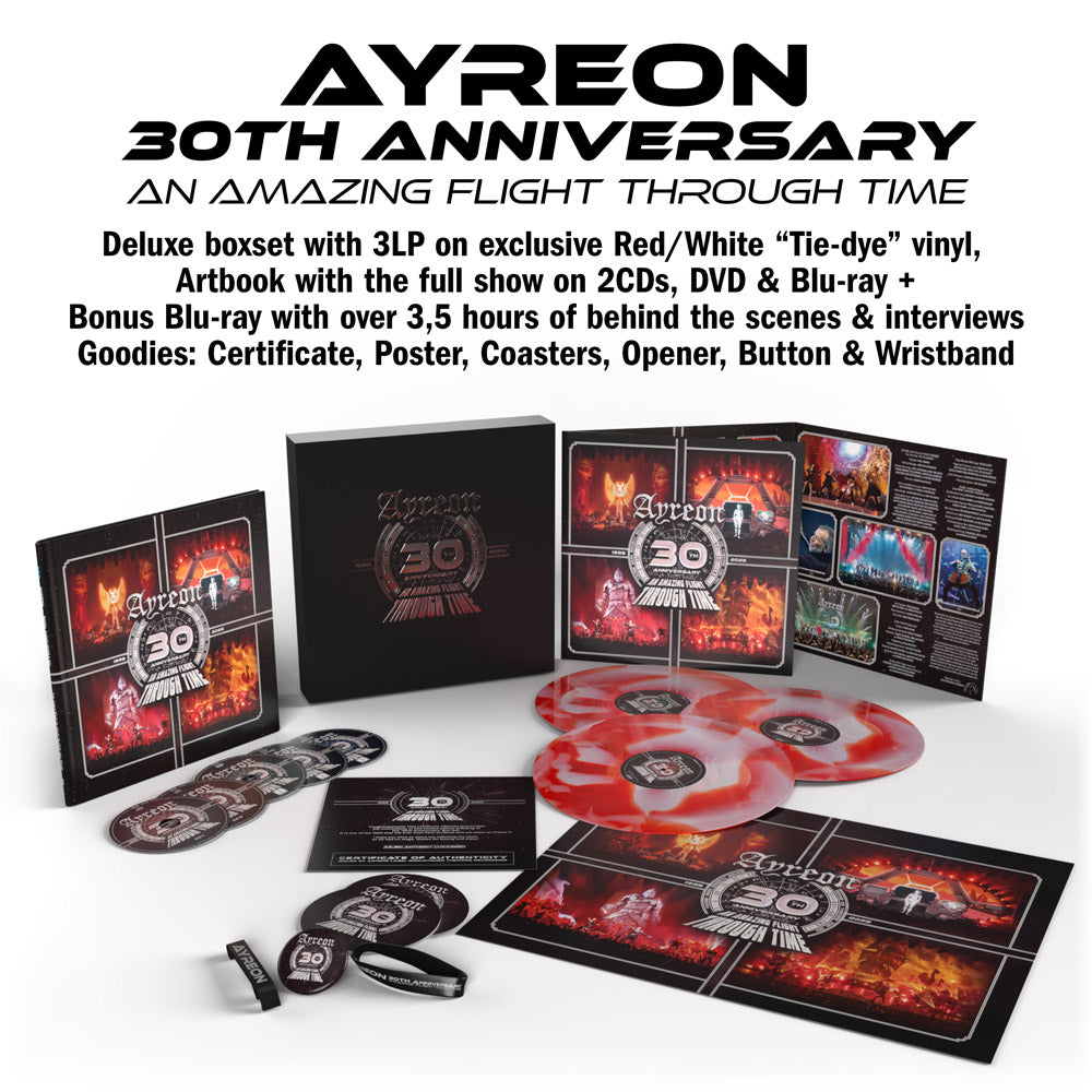 Ayreon - 30th Anniversary - An Amazing Flight Through Time (Box
